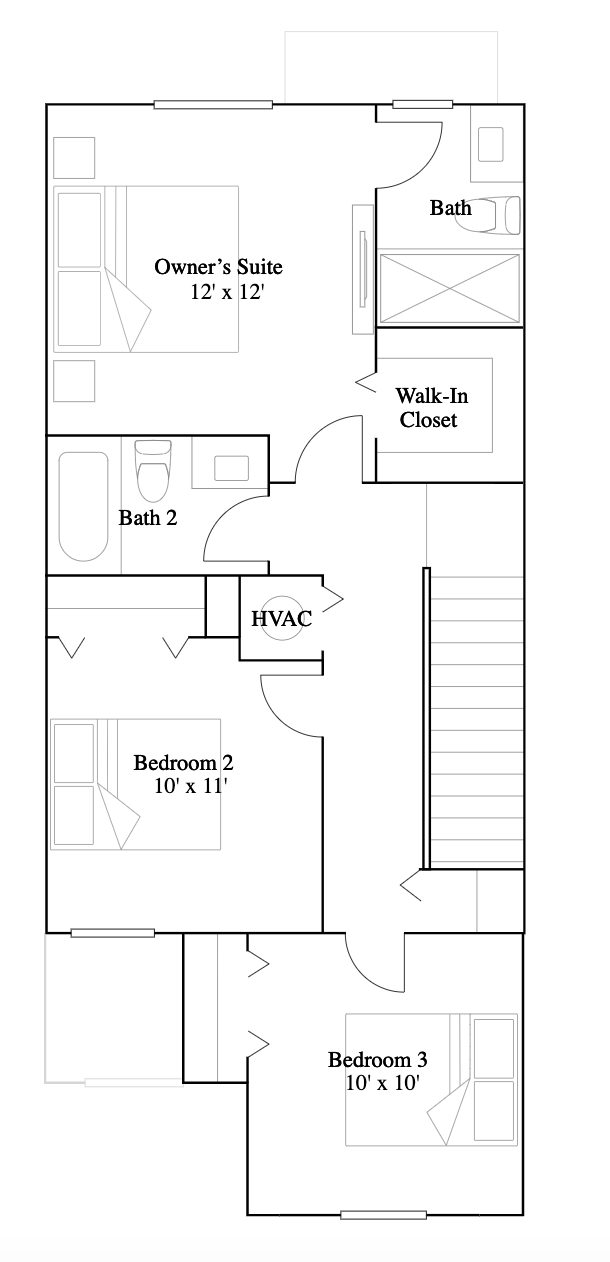1) Casis floor plan