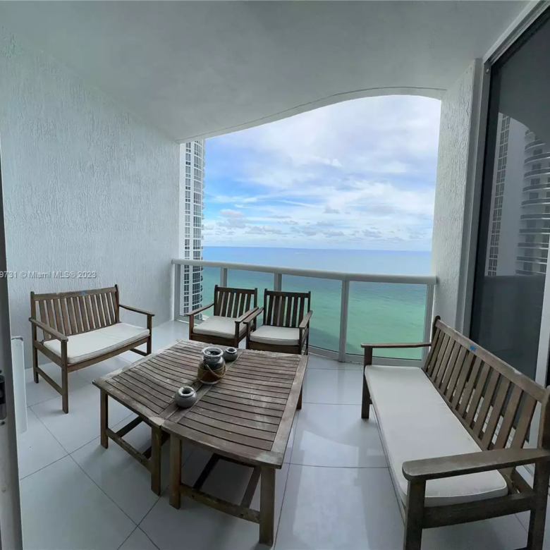 15811 Collins Ave # 1804 balcony