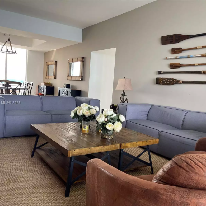 15811 Collins Ave # 1804 living room