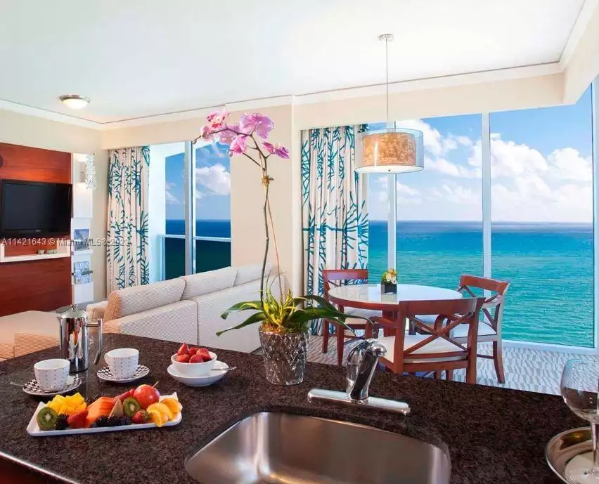 18001 Collins Ave # 1409 kitchen