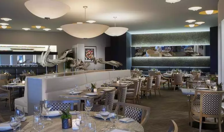 18001 Collins Ave # 717 dining area