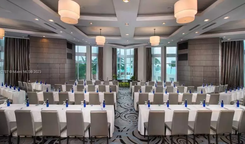 18001 Collins Ave # 717 meeting area
