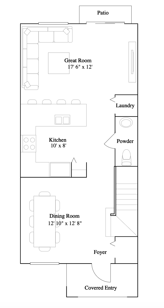 2) Casis floor plan