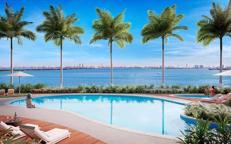 Aria Reserve Building pool