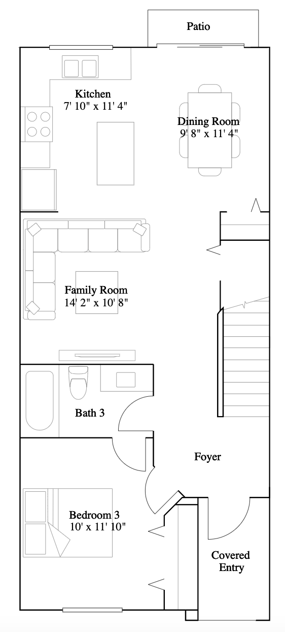 Bandol Floor plan 1