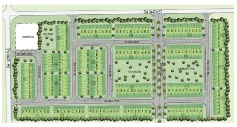 Century Park Square North house place map