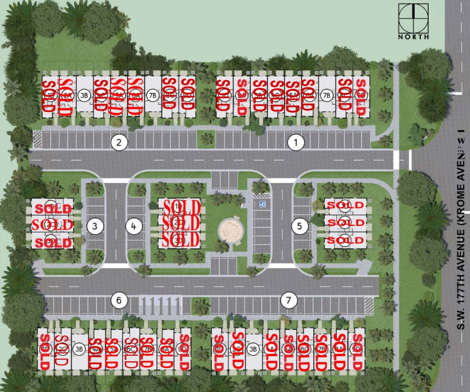 Century Park villas place house map