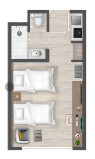 Habitación Plano