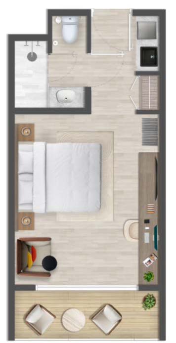Habitación Plano 3