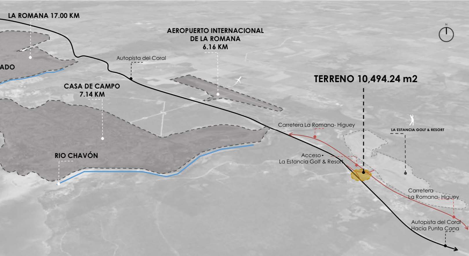 La Romana Ubicación