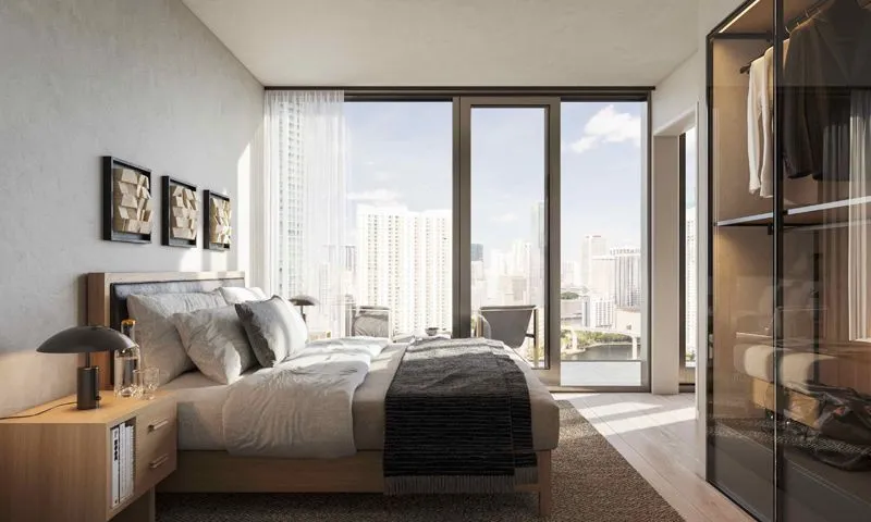 Lofty-Brickell-Bedroom