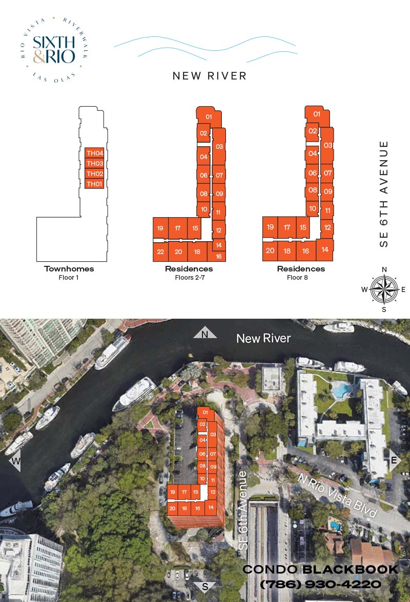 SIXTH & RIO Floorplan