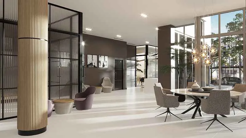 The River District Business center