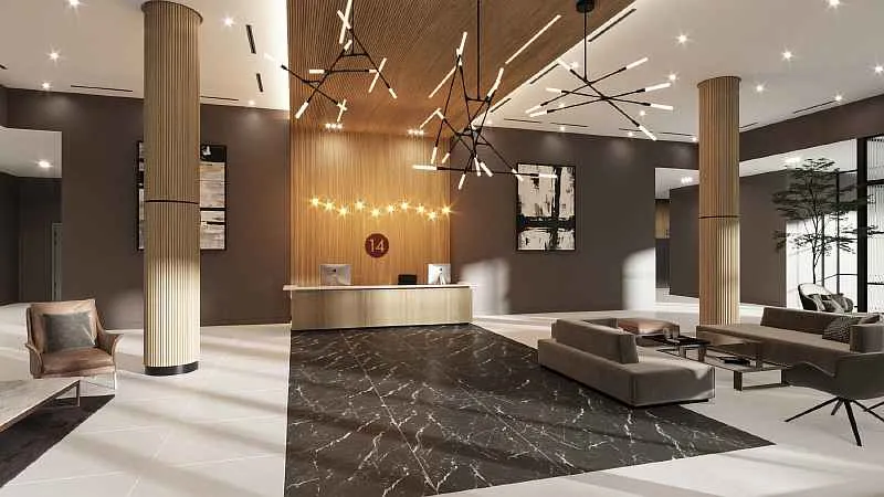 The River District Lobby 1