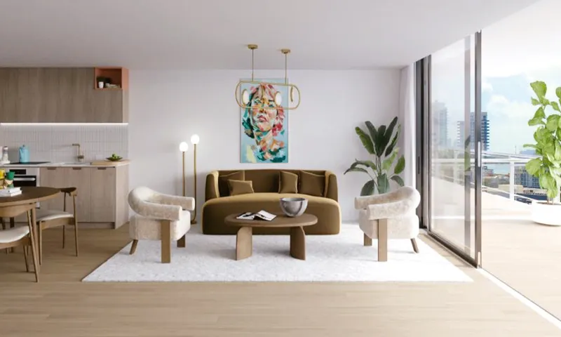 The Standard Residences Living Room