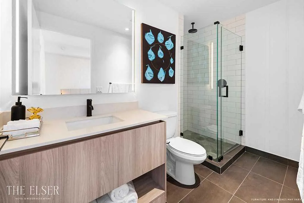 The elser bathroom