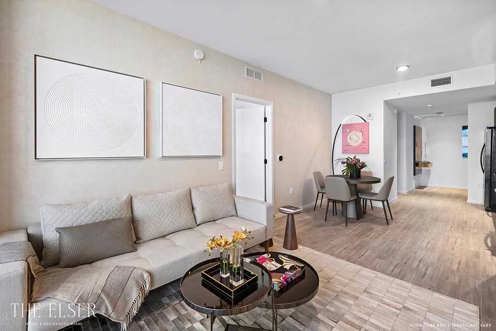 The elser living room