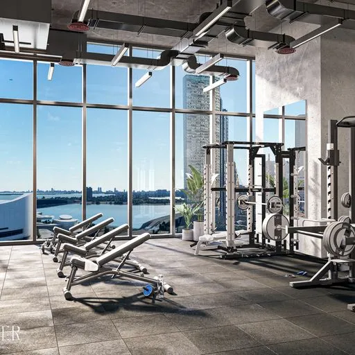 Visions At Brickell Gym