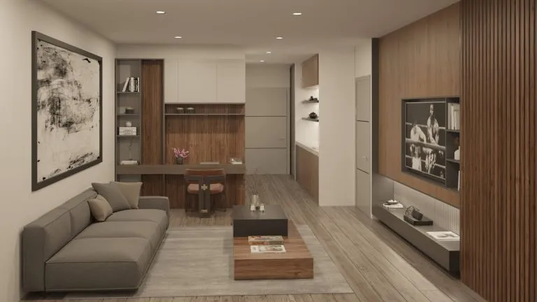 Visions At Brickell LIVING room