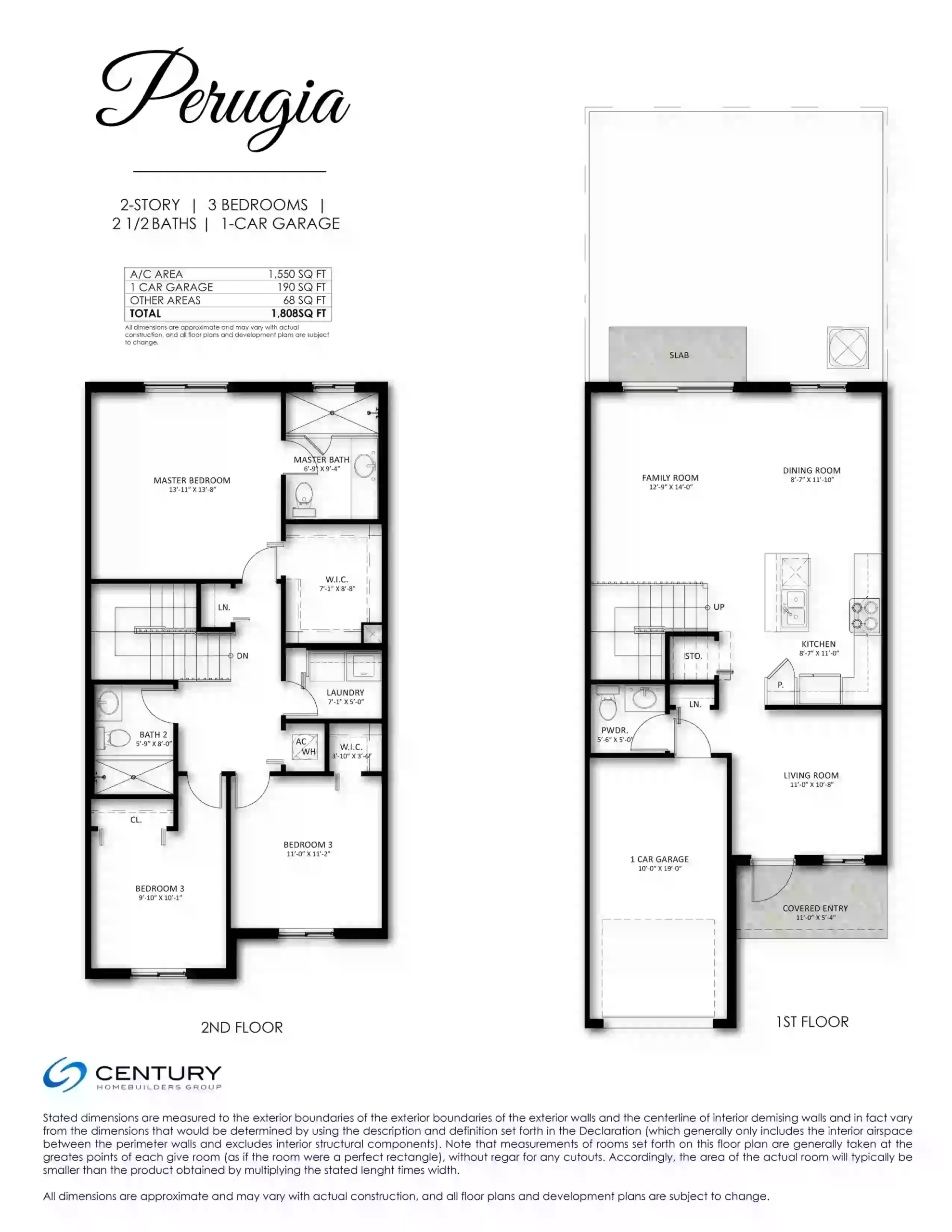 century park Square North Perogna floor plan