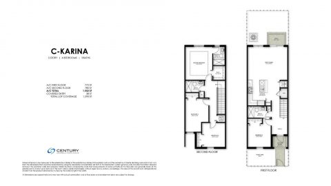 century park villas place KARINA floor plan